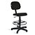 Cadeira Caixa Alta Secretária Tecido Preto - Imagem 3