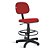 Cadeira Caixa Alta Secretária Tecido Vermelho - Imagem 3