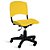 Cadeira Plástica Giratória A/E Amarelo Lara - Imagem 3