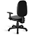 Cadeira Ágata Gerente Back System Braço Regulável Courvin Preto - Imagem 3