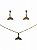 Conjunto colar e brinco cauda de sereia folheado 18k - Imagem 2