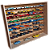 Expositor Para 100 Carrinhos em 45° Escala 1:64 Mdf Cru Com 2 Portas - Imagem 6