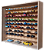 Expositor Para 100 Carrinhos em 45° Escala 1:64 Mdf Cru Com 2 Portas - Imagem 5