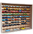 Expositor Para 100 Carrinhos em 45° Escala 1:64 Mdf Cru Com 2 Portas - Imagem 7