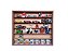 Expositor Para Carrinhos Miniaturas Mdf Cru Com 2 Portas - Imagem 1