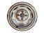 Roda Ferro Gol Quadrado 1991 A 1995 Aro 13 4X100 Tala 5 321601025K Cinza Original - Imagem 2