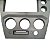 Moldura Central Painel Fiesta 2003 A 2012 7S6518K257E Prata Original - Imagem 5