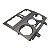 Moldura Central Painel Palio Strada Siena G3 G4 2004 A 2012 735336638 Original - Imagem 2