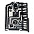 Circuito Soquete Lanterna Audi S6 A6 1994 A 1996 Direito Preto Original - Imagem 1