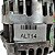 Alternador Fusion Focus 2.3 2.5 16V 2009 A 2013 150A 12V 9E5T10300Ba Original - Imagem 7