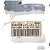 Painel Instrumentos Civic 2001 A 2005 Automatico (Haste Quebrada) 240Km 8000Rpm 78100S5Jm612 Original - Imagem 7