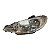 Farol Dianteiro Peugeot 206 2001 A 2006 (Suporte Quebrado) Esquerdo Mascara Cromada Foco Simples 9628666880 Original - Imagem 1