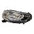 Farol Dianteiro Wr-V 2017 A 2020 (Suporte Quebrado) Direito Mascara Negra Aro Cromado Foco Simples Original - Imagem 4