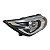 Farol Dianteiro Onix 2020 A 2025 (Suporte Quebrado) Sem Led Direito Mascara Cromada Aro Preto Foco Duplo 26406895 Origin - Imagem 4