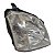 Farol Dianteiro Meriva 2002 A 2011 (Suporte Quebrado) Direito Mascara Cromada Foco Duplo 93376394 Original - Imagem 4