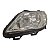 Farol Dianteiro Gol Saveiro Voyage G5 2008 A 2012 (Craquelado Lente) Esquerdo Mascara Cromada Foco Simples Original - Imagem 4