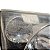 Farol Dianteiro Ecosport 2003 A 2007 (Lente Riscada) Direito Mascara Negra Aro Cromado Foco Simples Paralelo - Imagem 2