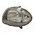 Farol Dianteiro Clio 1999 A 2002 (Lente Manchada) Direito Mascara Cromada Foco Simples Original - Imagem 4