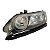 Farol Dianteiro Civic 2006 A 2011 (Lente Manchada) Esquerdo Mascara Negra Aro Cromado Foco Duplo 33150Snjm012M1 Original - Imagem 4