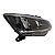 Farol Dianteiro Fox Crossfox Spacefox 2015 A 2020 (Risco Na Lente) Direito Mascara Negra Aro Cromado Foco Duplo 5Z094100 - Imagem 3