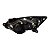 Farol Dianteiro Fox Crossfox Spacefox 2015 A 2020 (Risco Na Lente) Direito Mascara Negra Aro Cromado Foco Duplo 5Z094100 - Imagem 5
