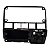 Moldura Central Painel Golf 1994 A 1998 Preto 1H1857305B Original - Imagem 1
