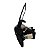 Moldura Central Painel Golf 1994 A 1998 Preto 1H1857305B Original - Imagem 3