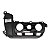 Moldura Controle Ar Fit 2015 A 2019 Preto Original - Imagem 1