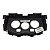 Moldura Controle Ar Livina 2007 A 2014 Preto 5361346420A Original - Imagem 1