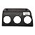 Moldura Controle Ar Fiesta 2003 A 2012 Preto 2S65A18K257 Original - Imagem 1