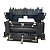 Suporte Gaveta Fixacao Radio Som Golf  2000 A 2013 1J1858069 Preta Original - Imagem 4