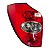Lanterna Traseira Laguna II Grand Tour 2001 A 2007 Esquerda Cristal 8200002471 8200703487 Original - Imagem 1