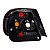 Lanterna Traseira Siena Fire G3 2004 A 2012 Direita Cristal Paralela - Imagem 4