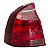 Lanterna Traseira Corsa Sedan 2003 A 2011 Esquerda Ré Rosa Paralela - Imagem 1