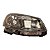 Farol Dianteiro Gol Saveiro Voyage G6 2013 A 2016 Direito Mascara Negra Foco Simples 5U0941006C Original - Imagem 2
