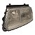 Farol Dianteiro Passat B5 1997 A 2000 Esquerdo Mascara Cromada Original - Imagem 2