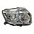 Farol Dianteiro Duster 2011 A 2015 Direito Mascara Cromada 1305236684 Original, - Imagem 1