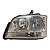 Farol Dianteiro S10 Blazer Pitbull 2001 A 2011 Esquerdo Mascara Cromada Original - Imagem 1
