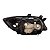 Farol Dianteiro Sprinter 311 313 411 413 2003 A 2011 (Carcaça Quebrada) Esquerdo Mascara Cromada Original - Imagem 5