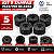 Kit Jogo (5 Un.) Tampa Capa Parafuso Roda Liga Leve  Vw (Parafuso 17mm)  1K06011739B9 Original - Imagem 1