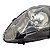Farol Dianteiro New Civic 2007 A 2011 (Lente Quebrada) Esquerdo Mascara Negra Aro Cromado 33151Snjm020M1 Original - Imagem 2