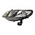 Farol Dianteiro New Civic 2007 A 2011 (Lente Quebrada) Esquerdo Mascara Negra Aro Cromado 33151Snjm020M1 Original - Imagem 4