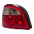 Lanterna Traseira Megane Hatch 2000 A 2005 (Lente Trincada) Esquerda Cristal 7700428320 Original - Imagem 3