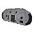Painel Instrumentos Clio Scenic 2002 A 2010 (Sem Acrilico) 240Km 7000Rpm Fundo Cinza Original - Imagem 4