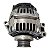Alternador Clio Megane Scenic Sandero Kangoo 1.6 1.8 1998 A 2010 100A 14V 0124415041 8200660040A Bosch Original - Imagem 3