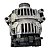 Alternador Clio Kangoo Megane Scenic 1.4 1.6 1998 A 2010 90A 14V 0124325031 7700434899 Bosch Original - Imagem 3