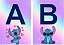 Alfabeto & Vogais Stitch - Imagem 1