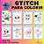 Stitch Para Colorir - Imagem 1