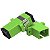 ADAPTADOR SIMPLEX MONOMODO SC/APC - Imagem 1