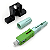 FAST CONECTOR Q1 | SC/APC | 10 UNIDADES - Imagem 2